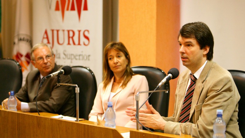 O secretário da Justiça e do Desenvolvimento Social, Fernando Schüler durante abertura do II Conferência Estadual de Defesa do Consumidor.