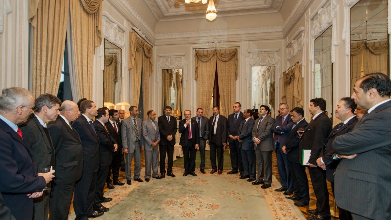16.05.2013 Governador Tarso Genro recebe o Conselho dos Embaixadores Árabes no Brasil no Palácio Piratini