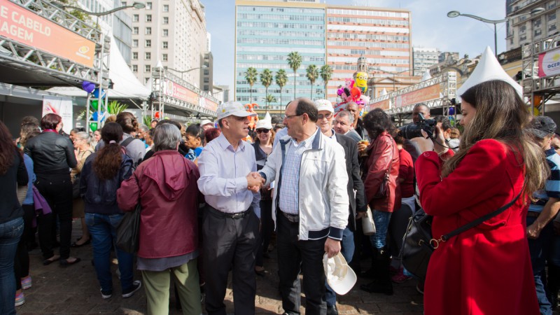PORTO ALEGRE, RS, BRASIL 02.07.2016: Acompanhado do secretário de Desenvolvimento Rural, Tarcísio Minetto, e da secretária de Políticas Sociais, Maria Helena Sartori, o Governador José Ivo Sartori participou, nesta manhã (02), da segunda edição do Dia C