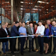 PORTO ALEGRE, RS, BRASIL 23.03.2018: Cerimônia de inauguração do Centro de Distribuição de Materiais da Companhia Riograndense de Saneamento (Corsan), nesta sexta-feira (23). Foto: Luiz Chaves/Palácio Piratini