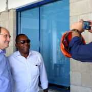 PORTO ALEGRE, RS, BRASIL 23.03.2018: Cerimônia de inauguração do Centro de Distribuição de Materiais da Companhia Riograndense de Saneamento (Corsan), nesta sexta-feira (23). Foto: Luiz Chaves/Palácio Piratini