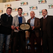 PORTO ALEGRE, RS, BRASIL 21.05.2018: Para valorizar o esporte e o pioneirismo gaúcho no futebol, o governador José Ivo Sartori homenageou, nesta segunda-feira (21), durante evento no salão Negrinho do Pastoreio do Palácio Piratini, os clubes gaúchos com m
