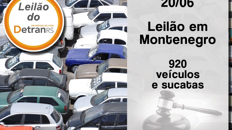 Evento acontece às 10h no CTG Estância do Montenegro, com 920 itens disponíveis para arremate
