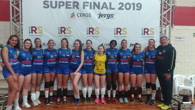 Final Cergs Jergs 2019 equipe vôlei