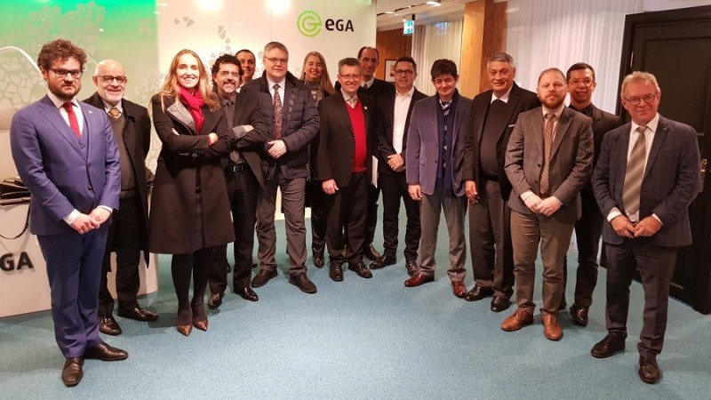 EGA missão governo RS na Estônia