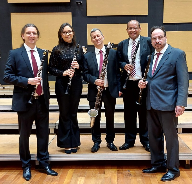 Grupo de Clarinetistas da OSPA crédito divulgação OSPA