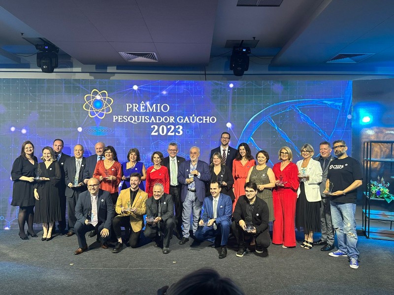 Prêmio Pesquisador Gaúcho, da Fapergs, foi entregue em cerimônia na Fiergs